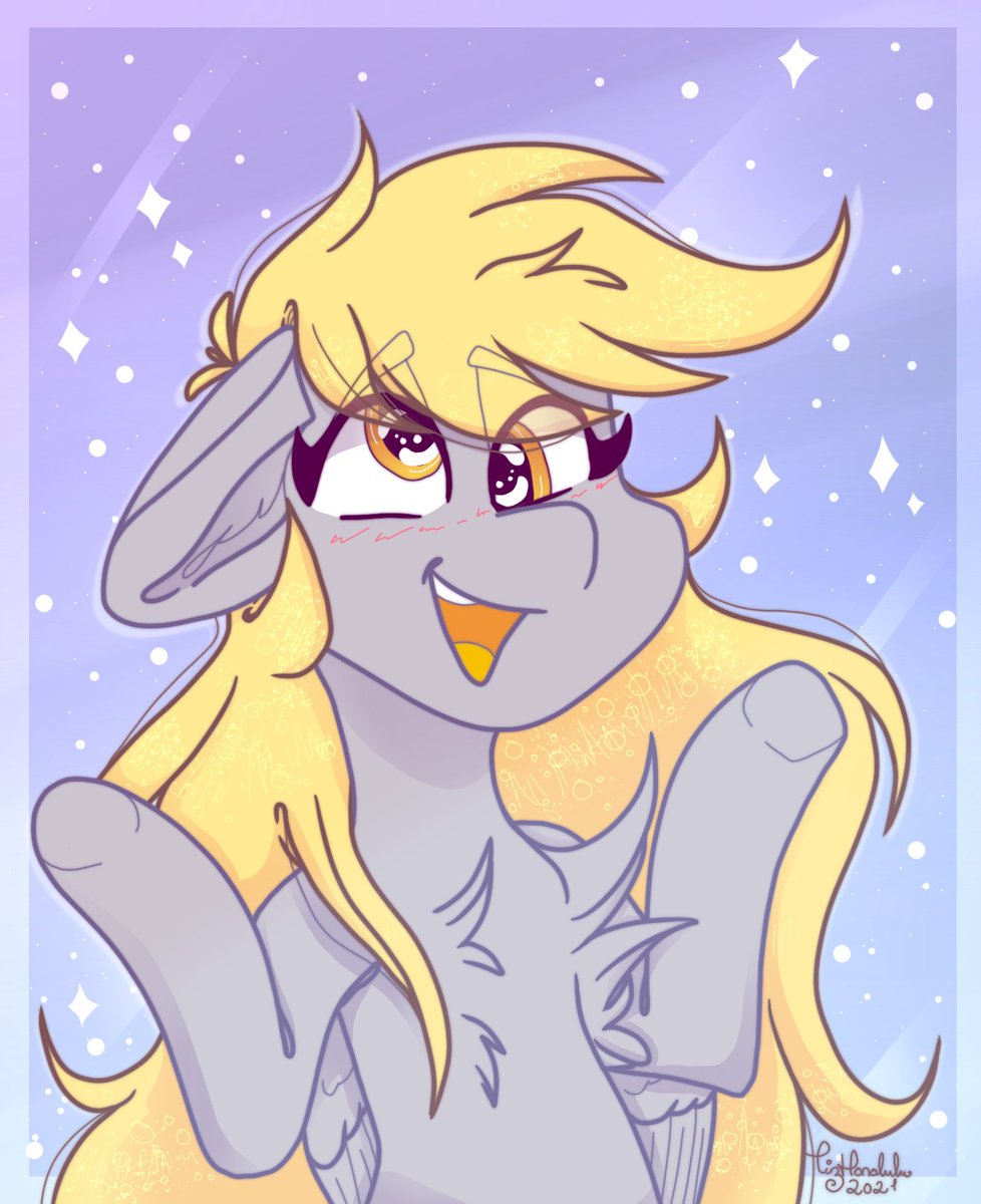 TizHonolulu's tweet photo. Derpy Shrugs. That's all .w. https://t.co/2eoGfxZlfh