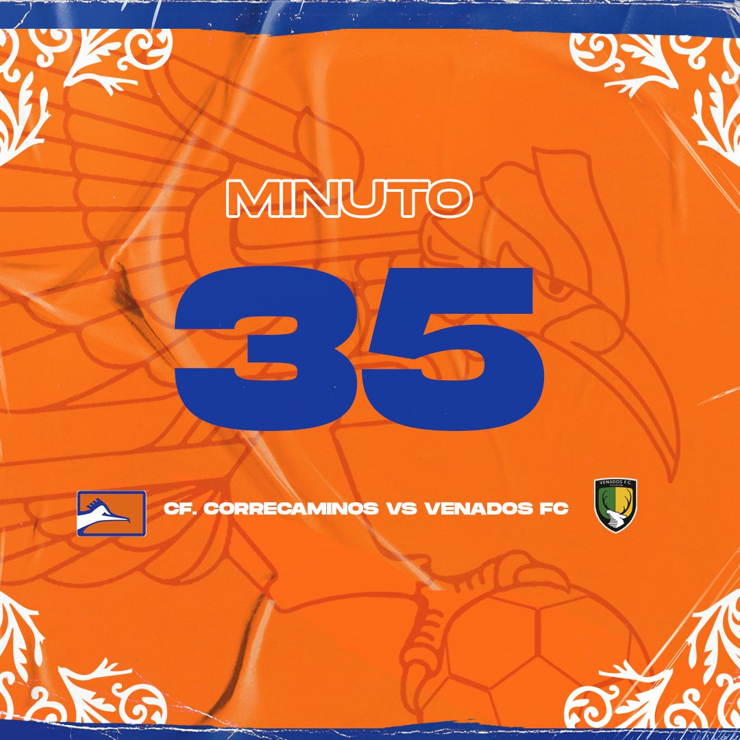 CFCorrecaminos's tweet photo. #Sabalitos presenta:

⏱35’ | J3 | Liga Expansión 

🏟M.R.G 
#CFC 🔵🟠 1-0 #VFC 🔰

#AquíPuroCorrecaminos https://t.co/8I1af0YUi9