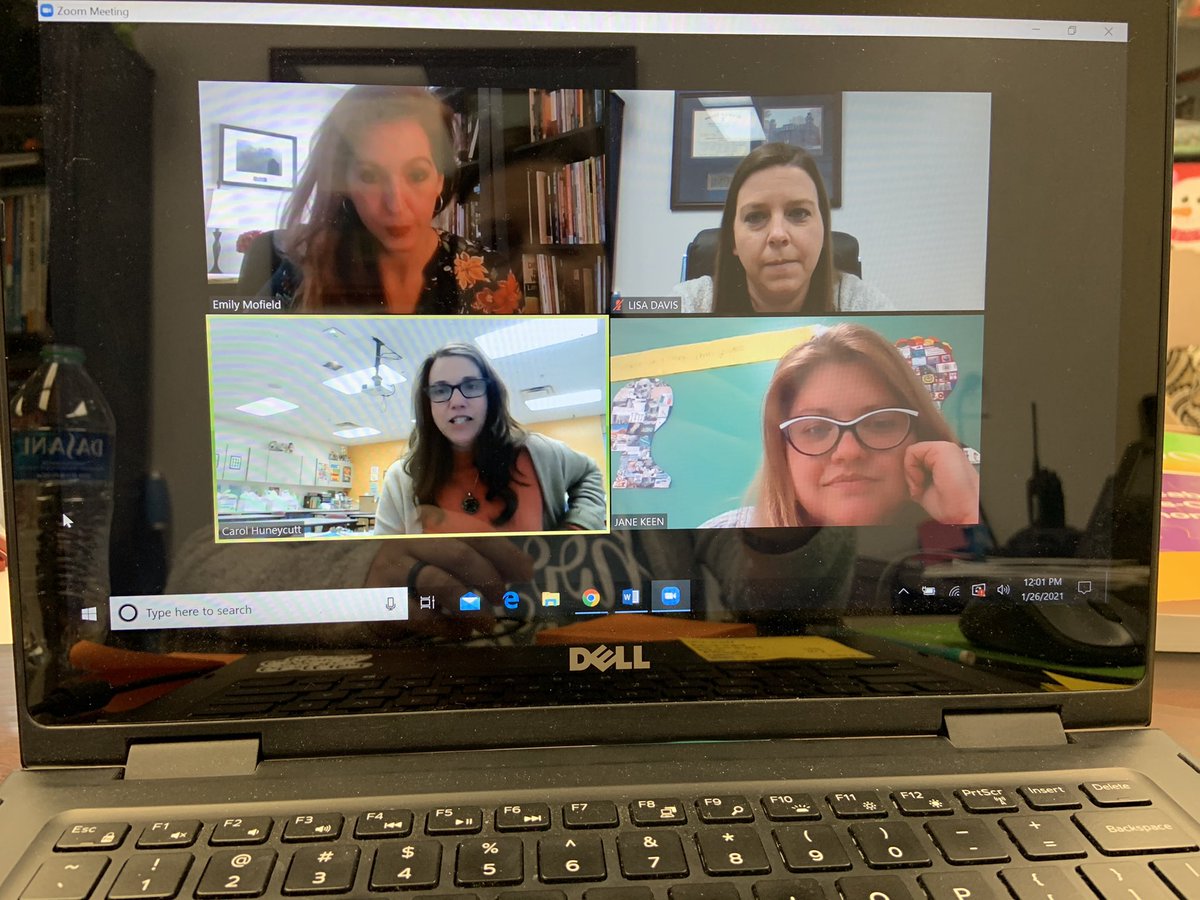 McNairMiddleSch's tweet photo. Our amazing GT teachers were able to talk with author, Emily Mofield, on Collaboration, Coteaching, and Coaching in Gifted Education. #mustangsrun #missionpossible #continuouslearners #nextleveleducators https://t.co/NDjGYziV2x