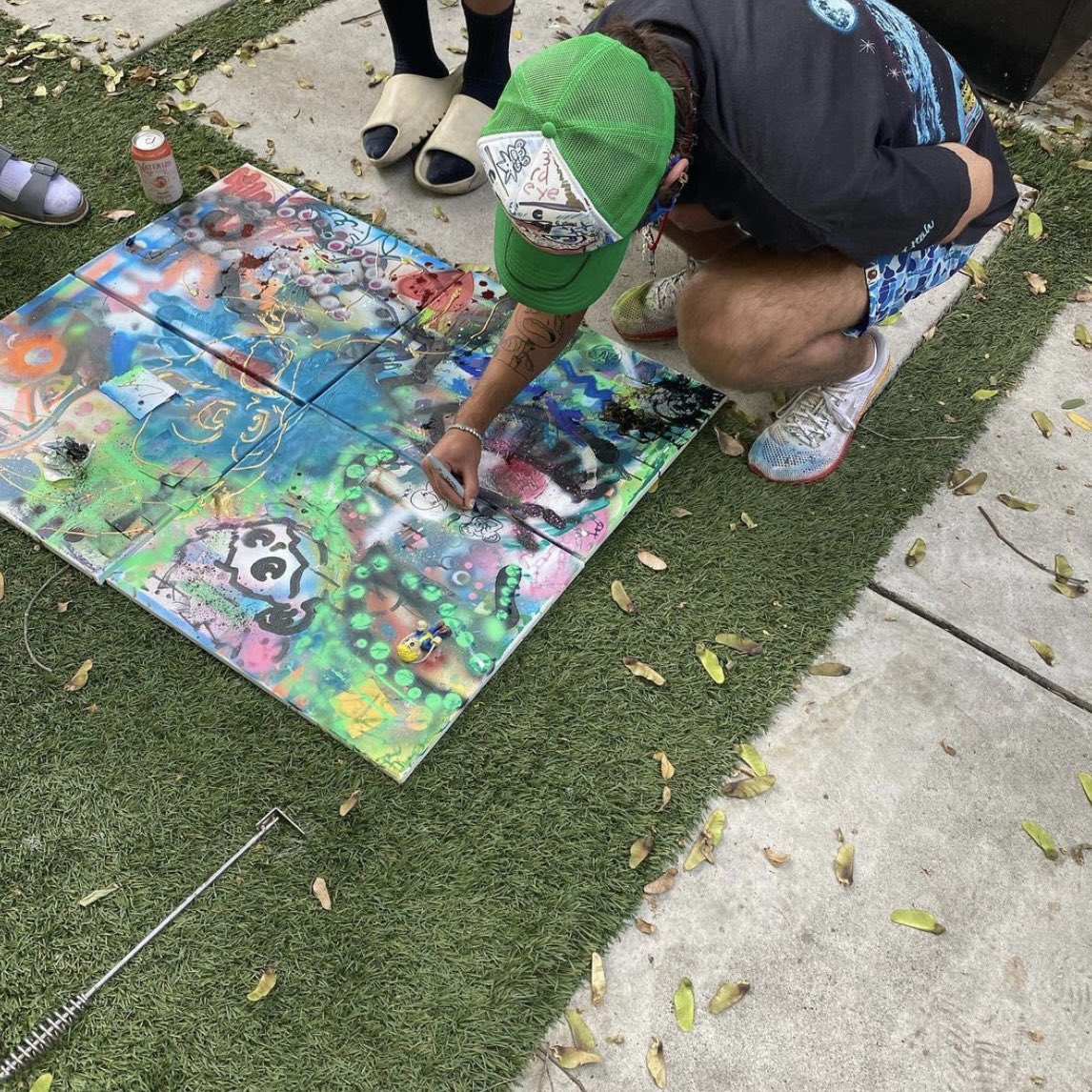 ItsBennyBlanco's tweet photo. he may have been ur favorite rapper 6dogs... but to me he was one of the kindest, toe painting, star gazing, art making, day dreaming, thoughtful, warmest souls i had ever met... the way u made us laugh and the ridiculous stories u would tell... https://t.co/F6ks9GudDD