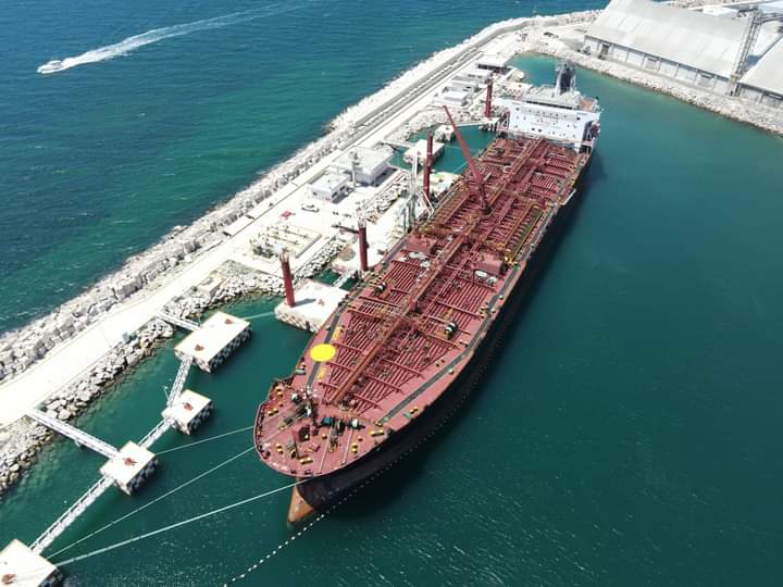 PuertosYucatan's tweet photo. #APIProgreso recibe en la terminal de Hidrocarburos Pemex al buque #Tampico con 28,941 toneladas de combustible
#APIPRO
🚢⚓🇲🇽🛢 https://t.co/KC5Y54osqK
