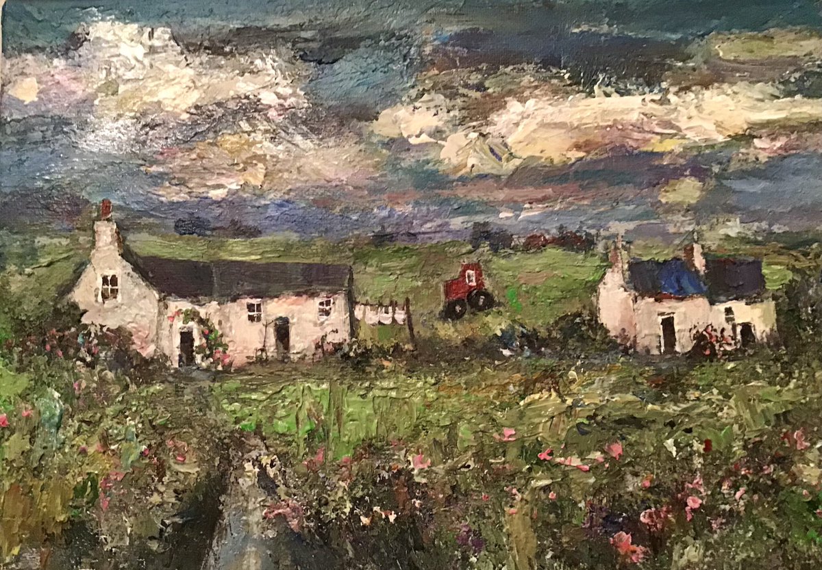 artwork500's tweet photo. Roma Mountjoy
‘A Little Irish Farm’
Oils Mixed Media
8” x 12”
£90

https://t.co/cZrHhJymDe

PM For Further Enquiries
Free Postage Throughout the UK
Buy Now Pay Later Options Available

#ireland #discoverireland #irish #daily #instaireland #visitireland #loveireland #wildatlantic https://t.co/eRt4aLpp1Z