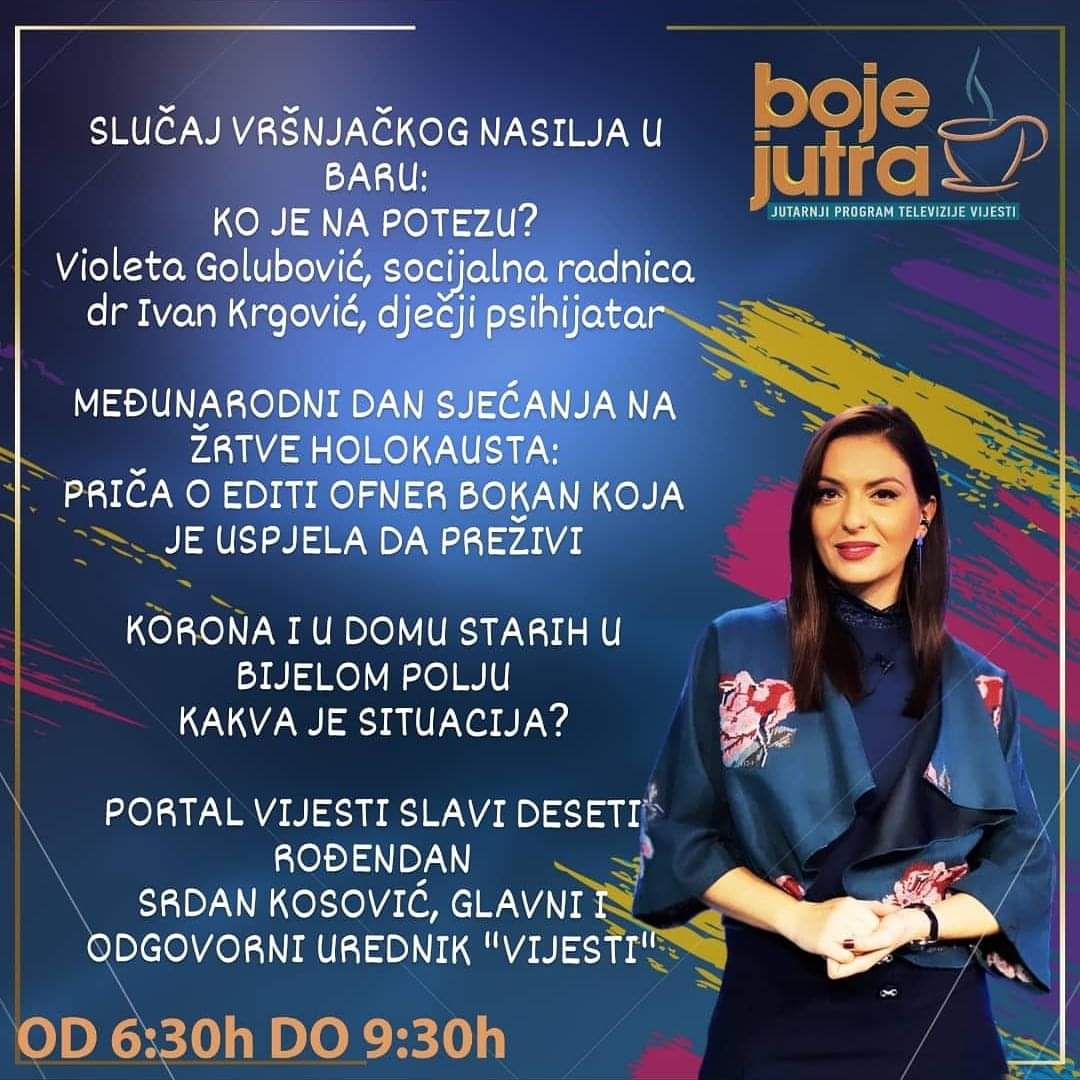 Od tema za sjutra izdvajamo 👇📺🎥