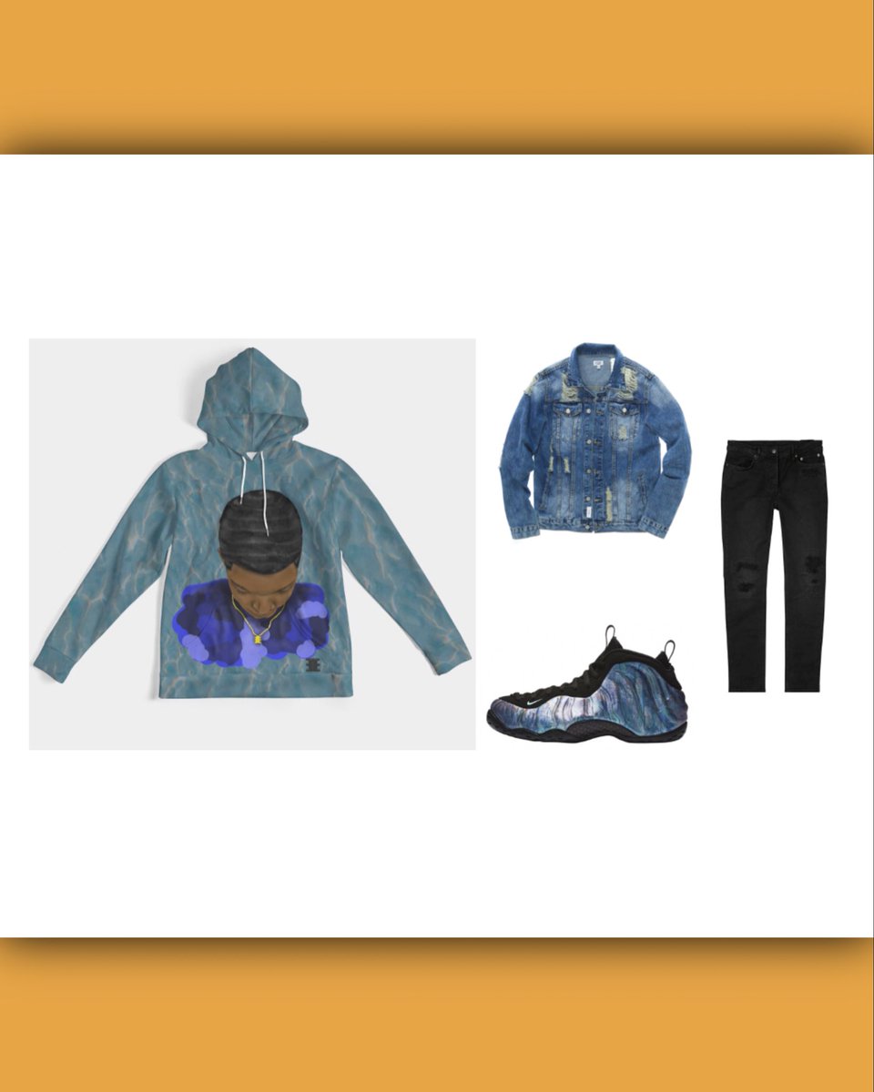 ebony_edition's tweet photo. #EEDaily 💪🏾 for today’s #HowToStyleIt we styled our newest boy Wave Check! 💙🌊 You can buy any of our hoodies on our website today! 🤩https://t.co/iyFq3uJ2K6 https://t.co/A4ZddFQkAd