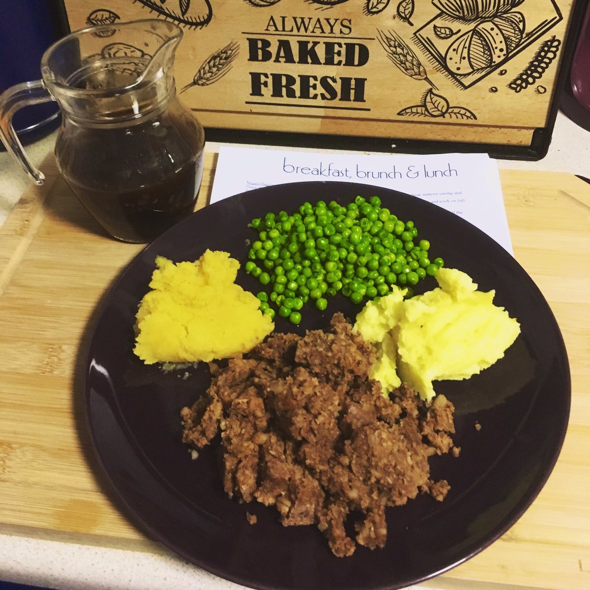 Behold, probably the yummiest haggis and tatties we’ve had... and how on earth can neeps taste this fab 😍 What a great vegan Burns Night dinner - you’ve made magic yet again <a href="/bbl65pleasance/">bbl 65 Pleasance</a> 👏🏻🏴󠁧󠁢󠁳󠁣󠁴󠁿 

#VeganEdinburgh #VegansOfIG #VeganBurnsNight