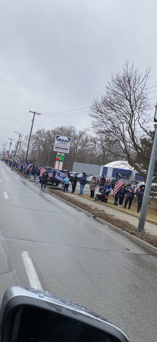 gkraltoledo's tweet image. I think we sent Brandon off very well today. I’d like to thank everyone who came out to view, or be part of the procession. I appreciate you all, it was all very humbling.