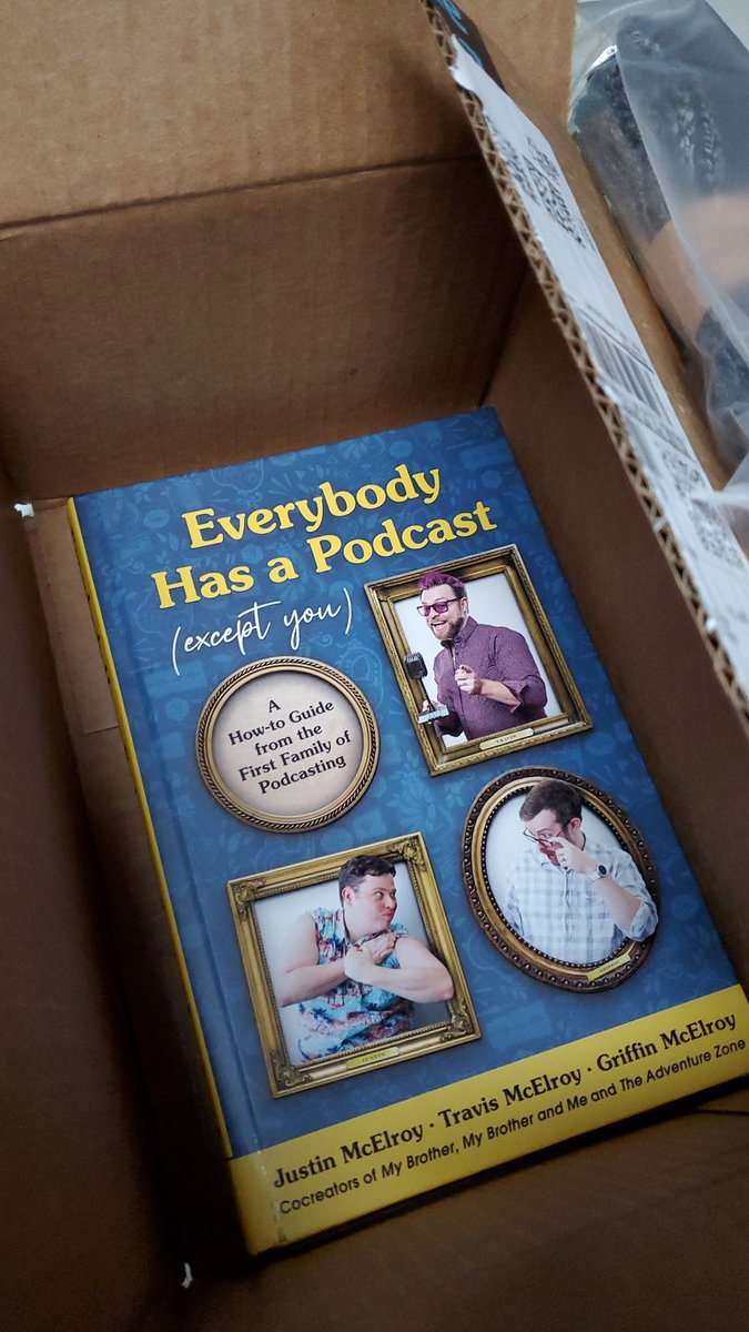 rikkifish's tweet photo. SO EXCITED @JustinMcElroy @travismcelroy @griffinmcelroy https://t.co/fuxlS3wKQA