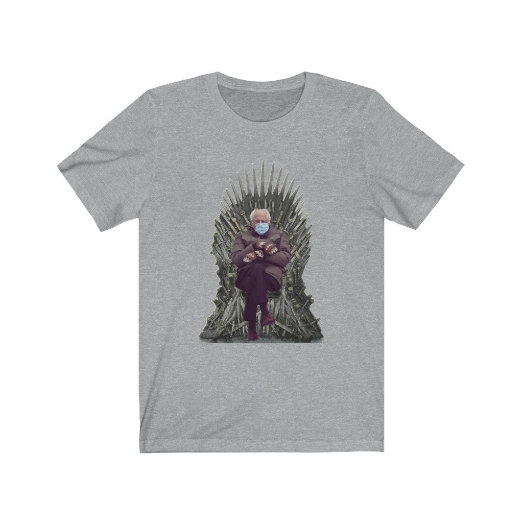 FanaramaS's tweet photo. Winter is coming. That's why you need this shirt. That and because of it' sweet, sweet style.

https://t.co/VDSnbLCzzd

#BernieMeme #BernieSandersMittens #GameofThrones https://t.co/5aEpeKZR7o