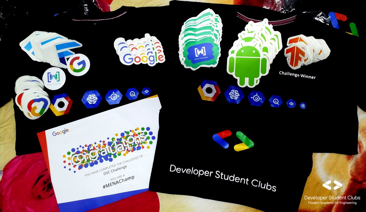 GDSCMAE's tweet photo. Let’s celebrate together with these precious moments. ✨
Many thanks to @GoogleArabia for supporting students all over the MENA region. 💝

Share your thoughts with us! 🚀
https://t.co/jswrNddLkC 

@abid_salim
@iayazedan
@EricaKHanson

#DSC
#DSCMENA
#DSCMAE
#DSCEgypt https://t.co/IZQ4n5QkTE