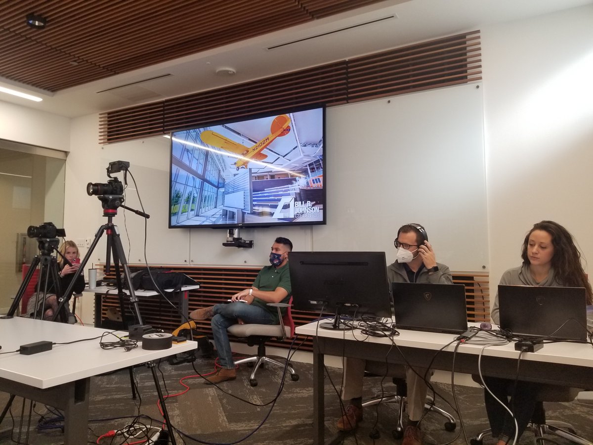 The team behind the scenes <a href="/VLKArchitects/">VLK</a> who make our live remote presentations possible. Thank you for your efforts! <a href="/DEBouillion/">Dalane E. Bouillion</a>