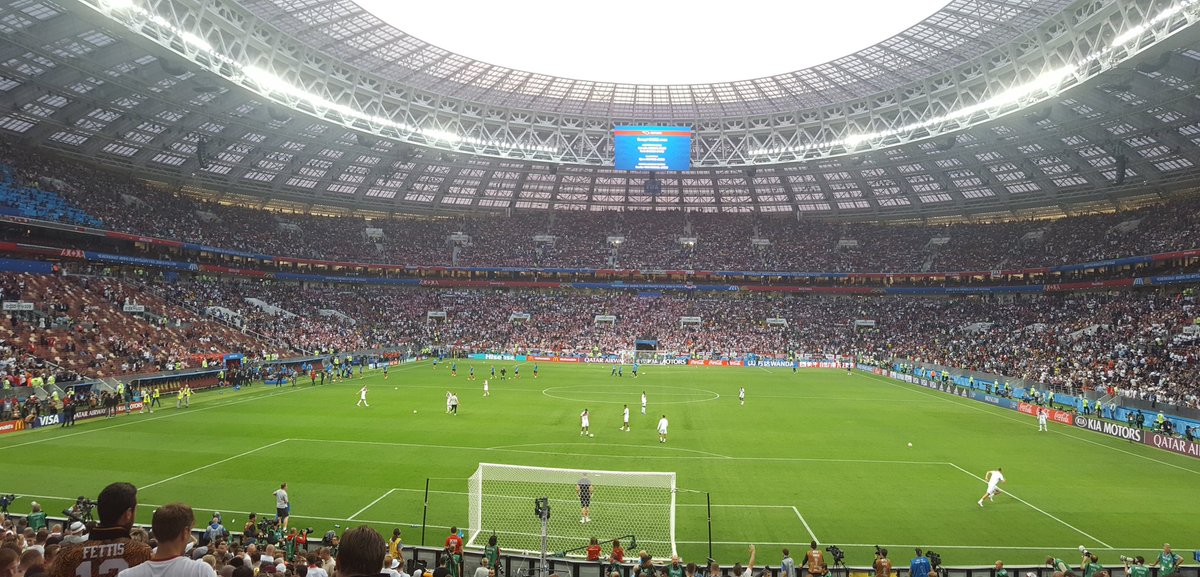 The game was another emotional rollercoaster. But after the initial despair, the sense of pride in what we'd watched was incredible. Tears were shed, beers were drunk. Some night. After some deliberation, we decided we would carry on and head to St Petersburg for the 3rd place.