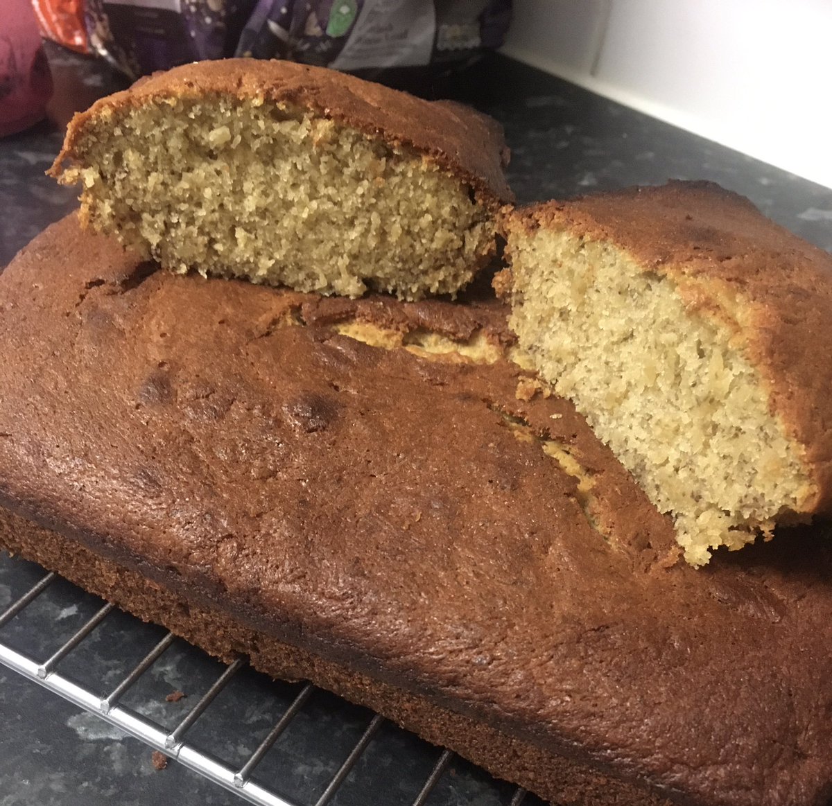 BrownLsa's tweet photo. @HeathSomers @TrustCatalyst @MrsWilsonYear6 Banana Bread, well I had a go 👍🏻🍌🍌#SHPSBakeOff #EYFS #challenge2 #GetBaking https://t.co/N8X6yKh84a