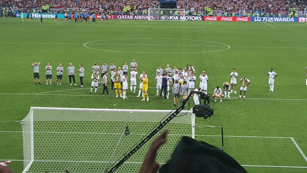 The game was another emotional rollercoaster. But after the initial despair, the sense of pride in what we'd watched was incredible. Tears were shed, beers were drunk. Some night. After some deliberation, we decided we would carry on and head to St Petersburg for the 3rd place.