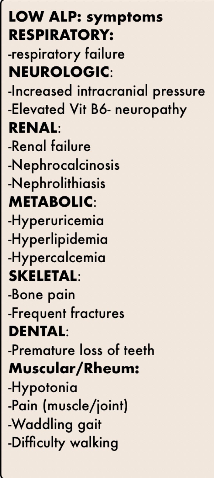 Ravi Singh on Twitter "4/ Low alkaline phosphatase—and the resulting elevated substrate levels