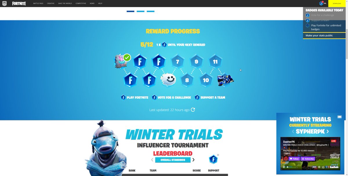 Ifiremonkey On Twitter The Winter Trials Site Works Again Https T Co Stb413w50d Fortnite Trials Leaderboard Fortnite Trials Leaderboard Ifiremonkey On Twitter The Winter Trials Site Works Again Https T Co Stb413w50d