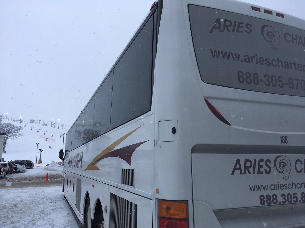 Snow is on the ground and so are our buses! Grab a group and hit the ski or tube slopes this weekend. Don't stress about driving in the snow, leave that to us! #skiing #Snowboarding #Tubing #weekendtrip #SafeTravel