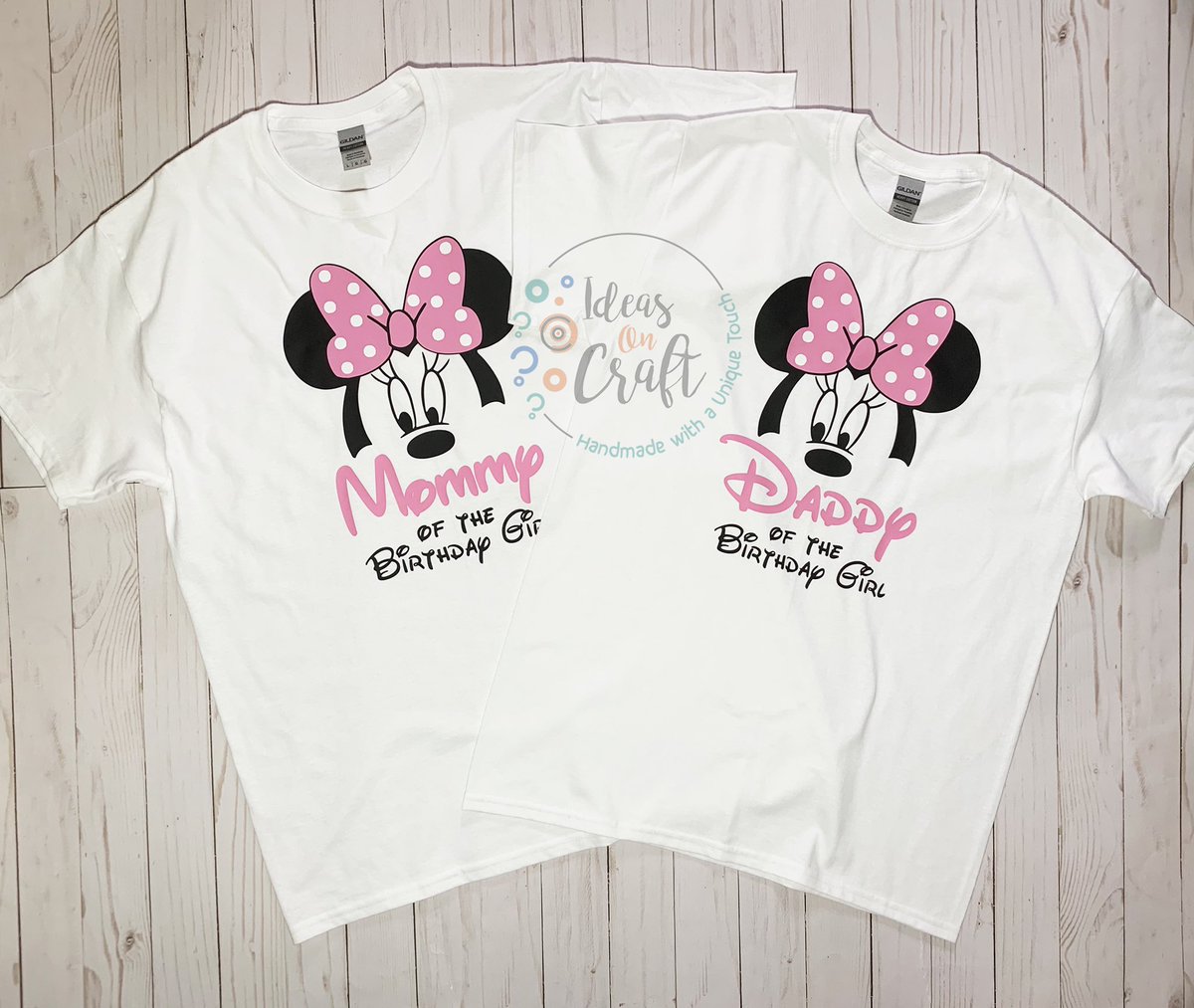 IdeasonCraft's tweet photo. 🥳 Custom Birthday T-shirts 🥳
.
.
Minnie Mouse Theme 🎈
.
.
.
#IdeasOnCraft #CustomTshirts #CustomTees #MinnieMouseTheme #BirthdayParty #TshirtsForWholeFamily #BirthdayGirl
#Handmade #CrafterLife #HandmadeWithAUniqueTouch #IdeasOnCraft✨💫 https://t.co/vL9tg0qLmZ
