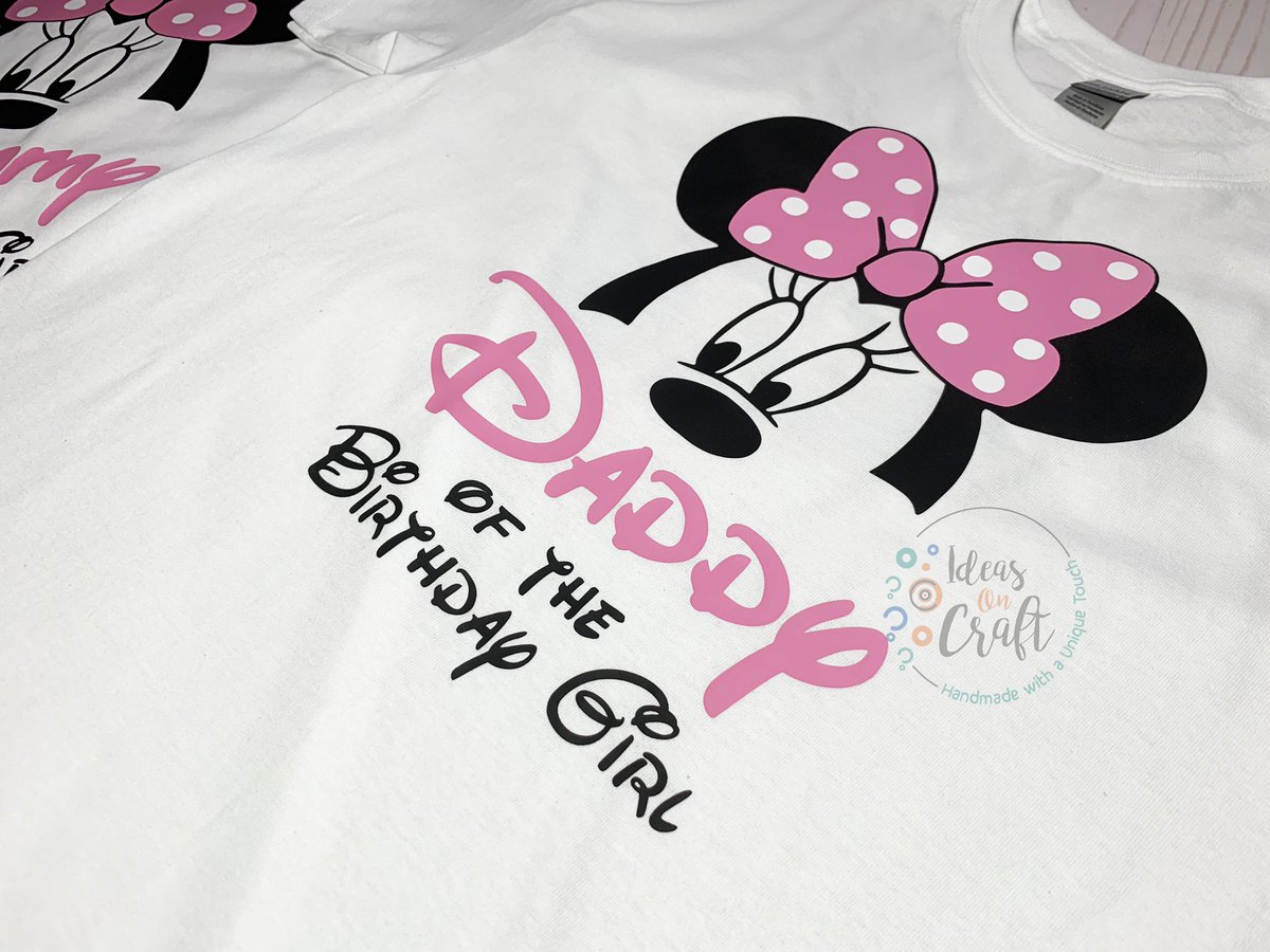 IdeasonCraft's tweet photo. 🥳 Custom Birthday T-shirts 🥳
.
.
Minnie Mouse Theme 🎈
.
.
.
#IdeasOnCraft #CustomTshirts #CustomTees #MinnieMouseTheme #BirthdayParty #TshirtsForWholeFamily #BirthdayGirl
#Handmade #CrafterLife #HandmadeWithAUniqueTouch #IdeasOnCraft✨💫 https://t.co/vL9tg0qLmZ