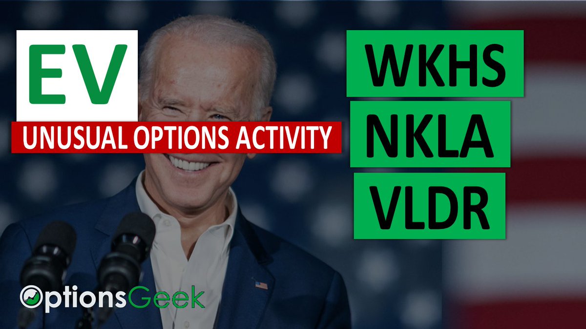 TheOptionsGeek's tweet photo. EV UOA of the Day: $WKHS, $NKLA, $VLDR

Watch here: https://t.co/59SjHxzdZ1

#options #stockmarket #trading #optionstrading #winningpickspodcast #optionsideas #technicalanalysis #wallstreet #winningpicks #optionsgeek https://t.co/G7rfAjdYtt