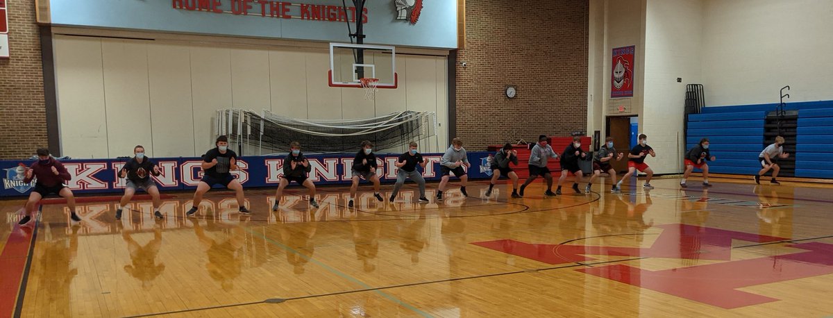 Choosing to be YOUR best means pushing past your comfort zone.  18 OL/DL made that choice this morning at 6:00AM!  This is what it looks like to chase something special! #ArmorUp