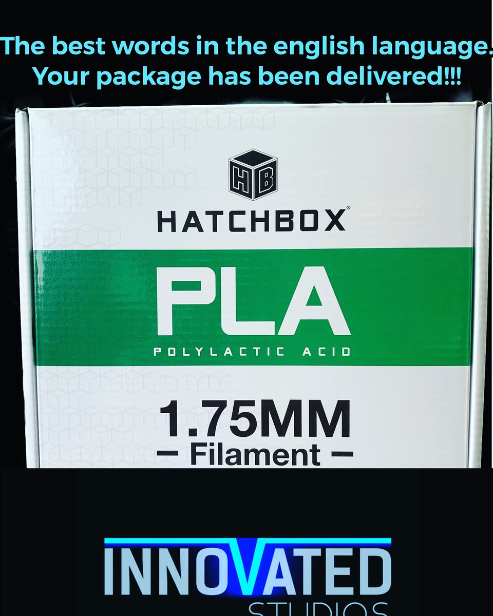 InnovatedStudi1's tweet image. Time to start printing!!!!
#3dprinting #hatchbox3d #hatchboxpla #3ddesigner #innovation