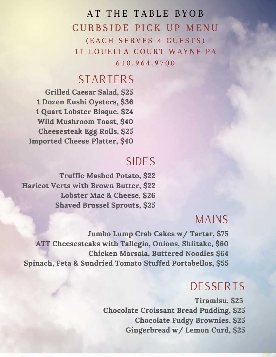 At The Table BYOB tweet media