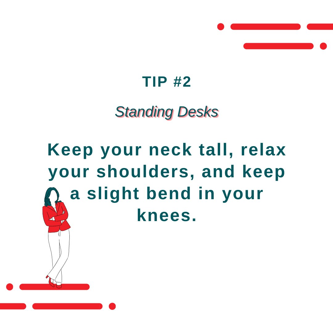 fsdesign_oc's tweet photo. It’s #TipTuesday! If you have a standing desk or are thinking about getting them in your office, here are a few tips on optimizing your energy and productivity. https://t.co/T12OvPmw70