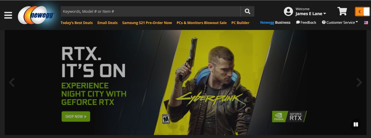 theangrytacoz's tweet image. Hey @Newegg what kind of sick joke is this? As if we can just hit that button and order an RTX card....#RTXoff