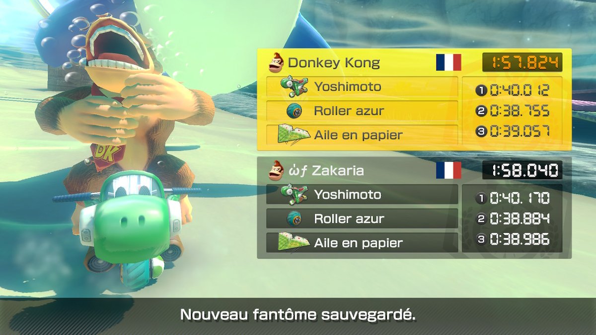 4th (without gyro) #MK8D #NintendoSwitch