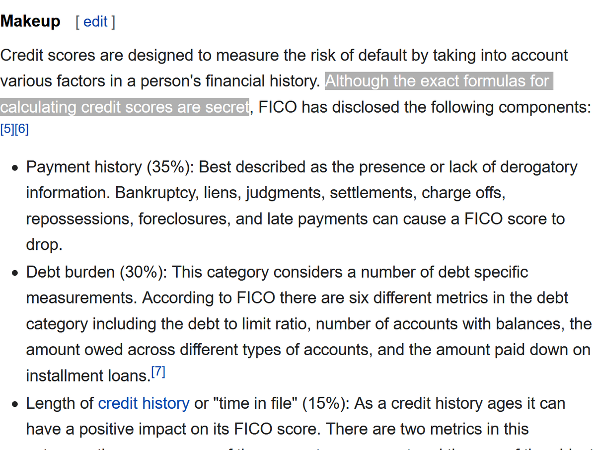 Credit Karma uses VantageScore 3.0 (4.0 is latest), other places uses FICO 8. All are algorithms for calculating a number to tell you your credit is poor/fair/good/excellent. They update them when it benefits them. The algorithms are proprietary, you can't see how they work.