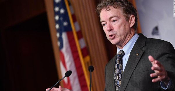 CNNPolitics's tweet photo. Sen. Rand Paul calls impeachment "dead on arrival" after most Republicans signal that a trial is unconstitutional https://t.co/NFLZ1FRknG https://t.co/jczAK1GW3b