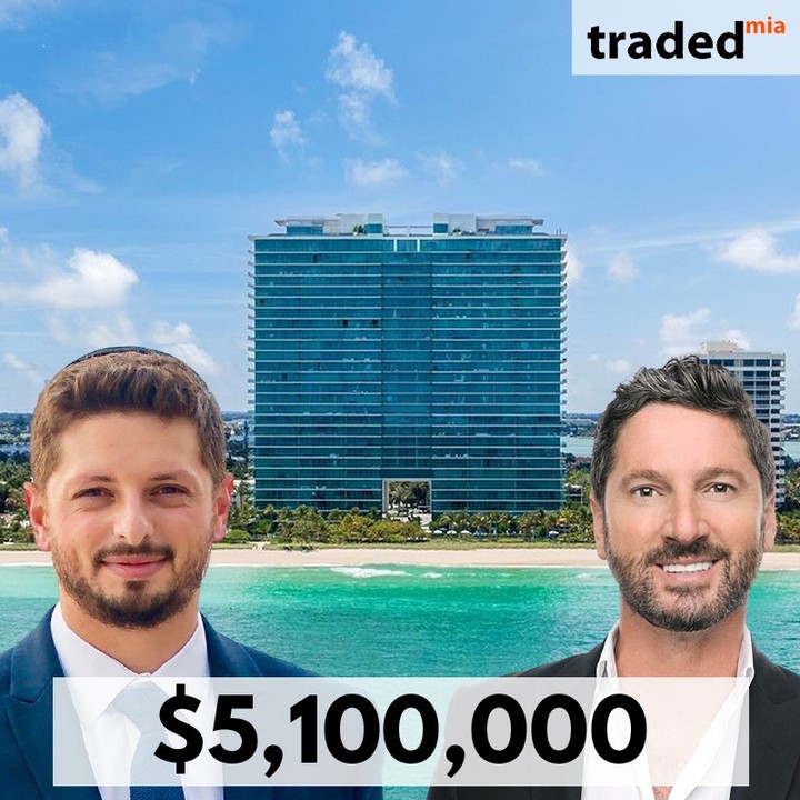 SALE 
IMAGE: Moshe Goldshtein &amp; Pietro Belmonte 
DATE: 01/22/21 
ADDRESS: 10201 Collins Ave #401S
MARKET: Bal Harbour 
ASSET TYPE: Condo 

BUYER: 4140 Olde Washington LLC
SELLER: Konstantin Bektash...

View more details on Insta: instagram.com/p/CKhi9XlFclC/