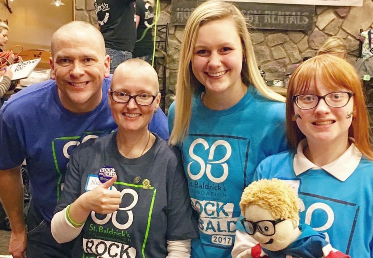 StBaldricks's tweet photo. Cassandra, who is taking the title of #KnightOfTheBaldTable in the #LeagueOfLegendaryHeroes, lost her brother to cancer and is inspired to Conquer Kids Cancer with St. Baldrick’s every year.

Join her and volunteer today: https://t.co/6pFz8lavo0 https://t.co/Zk2WmxIPSG