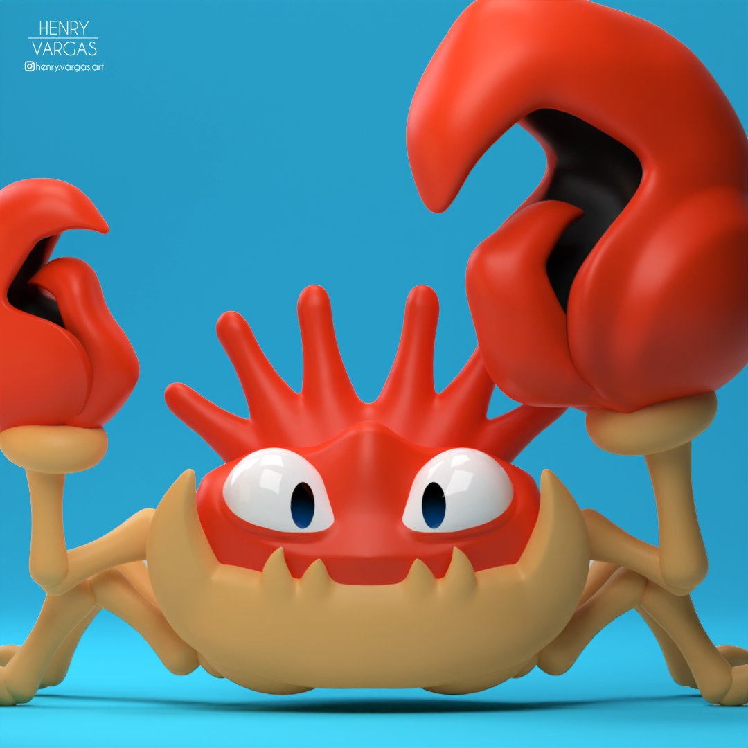 henryvargasart's tweet photo. Crab💧Pokemon https://t.co/DuIFpMMMfJ