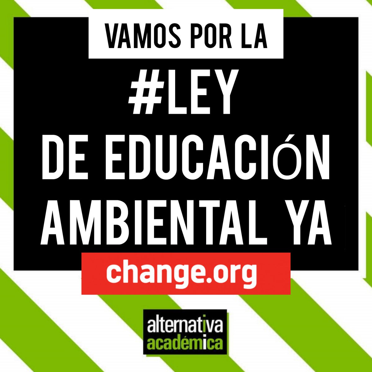 AltAcademica's tweet photo. #LeyDeEducacionAmbientalYA 👐🏼🌎🌿

La educación ambiental es el primer paso para garantizar el derecho constitucional a un  ambiente sano. https://t.co/7jbMibZgnX