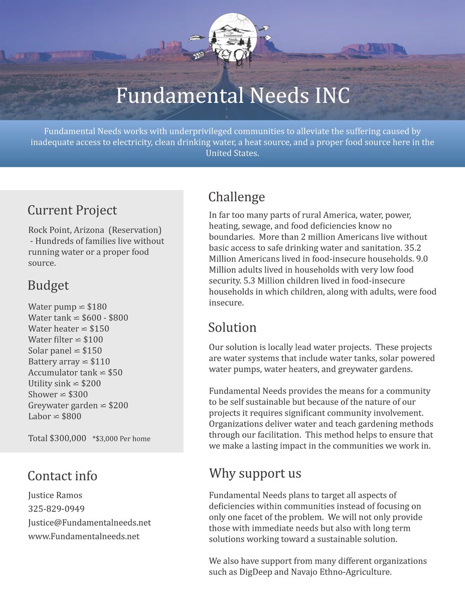 FundamntalNeeds's tweet image. Fundamental Needs plans to make a real difference in people's lives.  Join our cause by visiting fudnamentalneeds.net and be the change you want to see in this world.