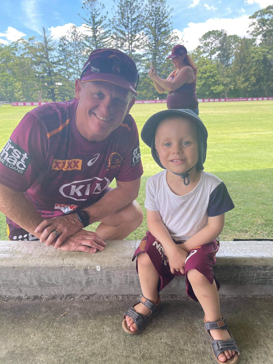 Even coach Kevvie came over to say g’day!