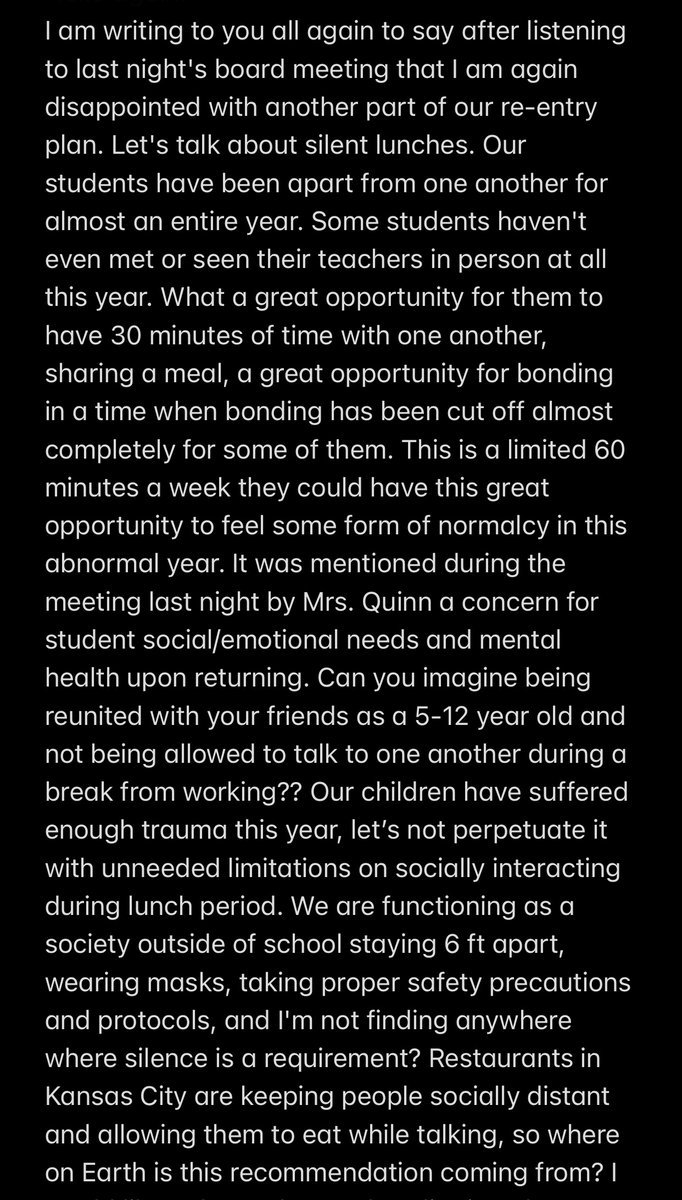 alexandrafritz's tweet photo. Since the beginning of the school year, @centersd &amp; @CSD58Supt  have been ignoring the voices of it’s stakeholders. While board president Cunningham &amp; VP Lahann have been ignoring a majority of the community they were elected to represent. @kmbc9 @41actionnews @KCTV5 @fox4kc https://t.co/0a2ihBRSQ7