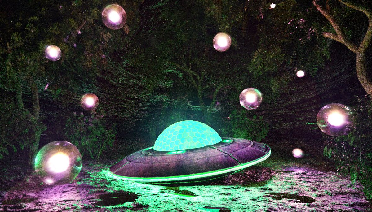 TapasPasta's tweet photo. "CRASH SITE" (Octane C4D)
.
.
.
#octane #otoy #3dart #visualart #digitalart #vaporwave #synthwave #aesthetic #aliens #ufo #atmosphere #surreal #octanerenderer #octane #environment https://t.co/9hdRnwQmFx