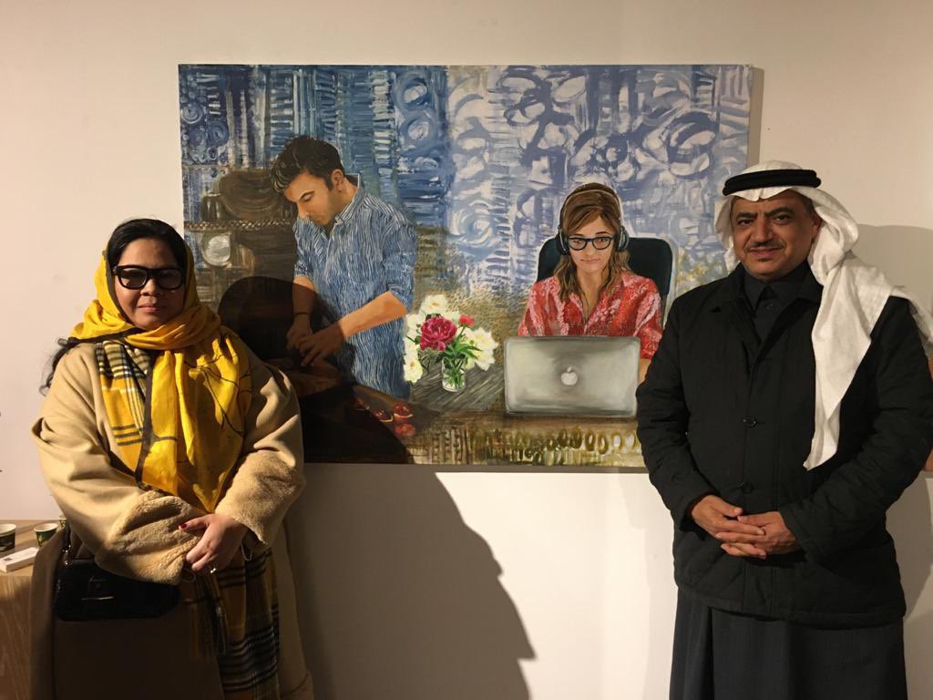 SabihaMajeed's tweet photo. My works, currently on view @GalleryNaila #synergy_artists 
#artinsaudia #MOCksa #womeninthearts #ArtLovers #womenartistsforpeace #artcollectors #sasca https://t.co/DnbA1C5PYD