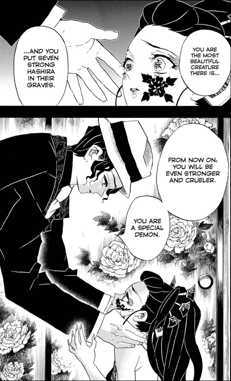 Uzivatel Sean U ショーン ウ Na Twitteru Chapter 74 鬼滅の刃 This Chapter Did Such A Good Job At Establishing The Imposing Terror Of Daki But Also Her Vulnerability Also Vintage Tanjirou