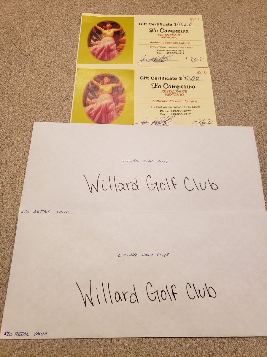HaulerBrandon's tweet photo. Getting lots of donations in for the Reverse Raffle. Don't forget to reserve your ticket if you bought last year by March 31st. https://t.co/Hlpq5p6e8G