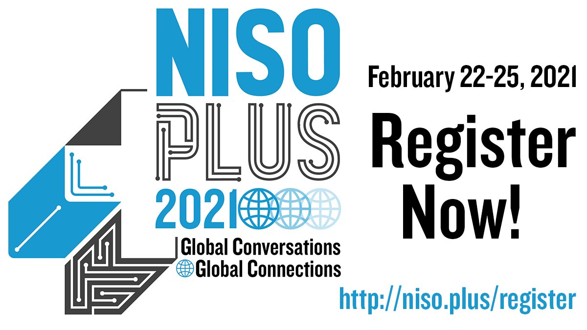 NISOInfo's tweet photo. What a lineup for #NISOPlus21 session on #humanities in #information ecosystem! @jmyntti @annaneat &amp; Rachel Wittman of @UUtah @PaulaKrebs @UVADeanKvD Ellen McClure of @UICEngagedHuman @AmyPlusFour &amp; Ken DiFiore of @IthakaSR &amp; moderator @mariastanton 
https://t.co/xpf2emfOCR https://t.co/LpAetHpqZI