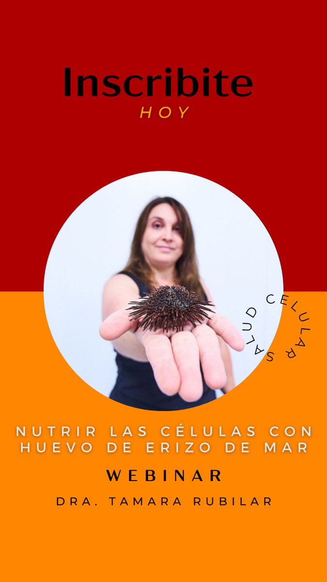 DanaCardozo's tweet photo. Ahora la Dra. Tamara Rubilar presenta su trabajo sobre huevos de erizos de mar para un extraordinario cuidado celular.

Para unirte a la videollamada, haz clic en este enlace: https://t.co/AvE25vY0bF https://t.co/sFAtDxOMK3
