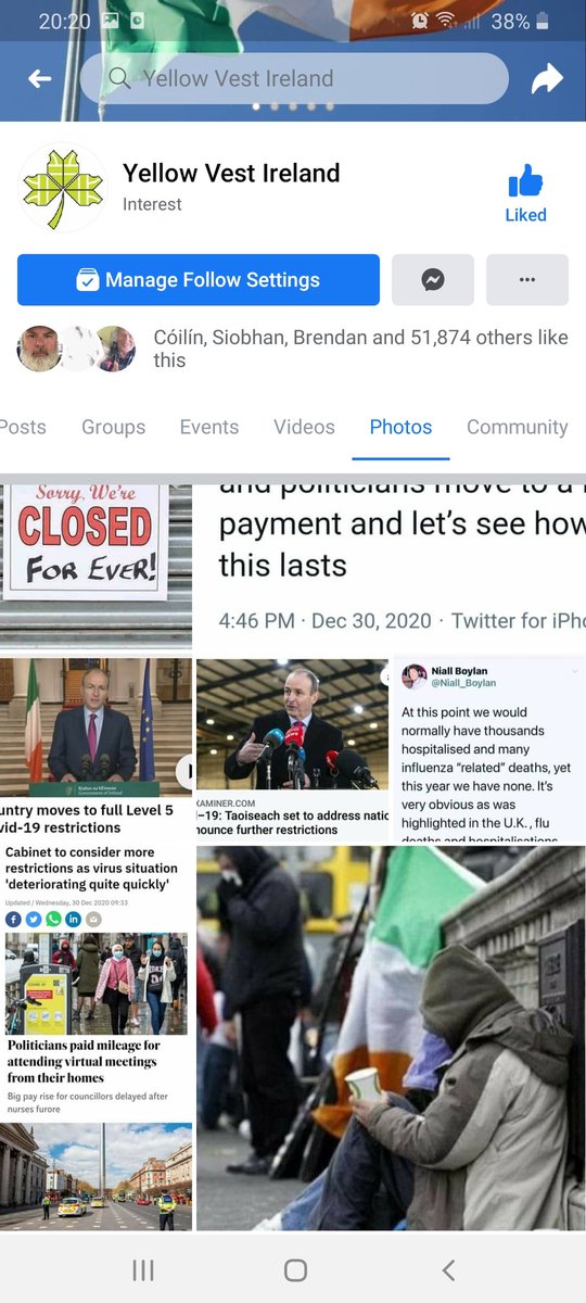 This call to businesses to break restrictions is being led by Farage's Irish Freedom Party, who along with Yellow Vests & their other front group, Health Freedom Ireland, led 1000s of ppl, who swallowed their anti-mask/anti-vaxx lies, onto our streets during previous lockdowns2/