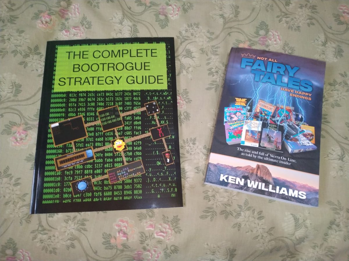 nanochess's tweet photo. Got books from Lulu Press: The Complete Bootrogue Strategy Guide by @XlogicX, and Not All Fairy Tales Have Happy Endings by @caboken both look amazing and I cannot wait to read more! https://t.co/jE9xweEzZW https://t.co/9SPQmLcSpF https://t.co/LE0tR3Fcy9