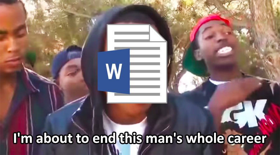 PKBohan's tweet photo. Writers: *forgets to save once*

Microsoft Word: https://t.co/ZRWeDnC4br
