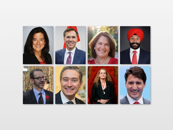 When you need to replace your justice minister, your finance minister, your health minister, your industry minister, your principal secretary, your foreign minister, and your Governor General, maybe it's time to ask yourself - who is the weak link in the chain? #cdnpoli