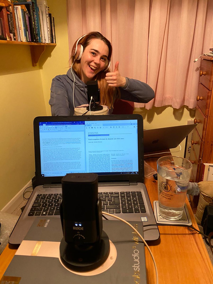 Andrew_Bladon's tweet photo. Ready to record this week’s episode of #LockdownScience with @Eleanor_Bladon, complete with our new kit. Find out what cool #science we’re talking about on Thursday at 8pm on @camfm972. All episodes here: https://t.co/quc21S8Bu0 https://t.co/sr3CchGYCn