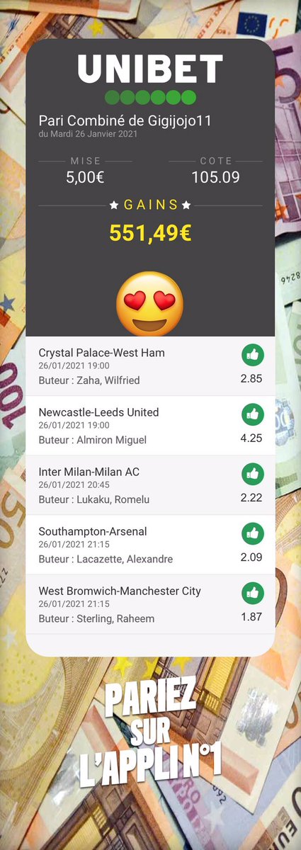 QuentinJaumet's tweet photo. J’hésite à ouvrir une page de prono 😂😂
@UnibetFrance https://t.co/YWQsRjW8aN